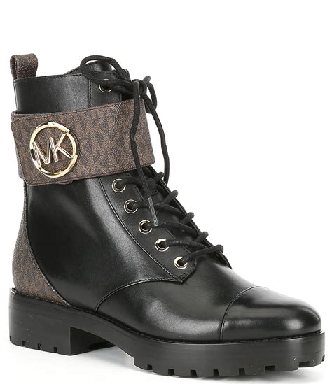 michael kors leather boot|Michael Kors ankle boots dillard's.